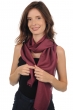 Cashmere & Zijde dames kasjmier sjaals scarva pruimen 170x25cm